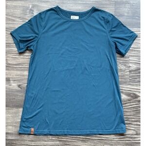 Women's Mindy Mae's Market Boutique Basic Tee Shirt Teal XL Ampersand Avenue